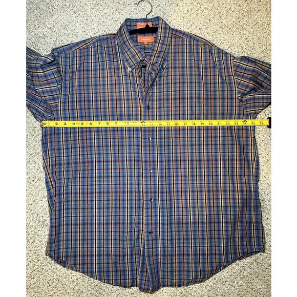 Facconable - Blue Striped Button-Up Shirt - Men's XL - Picture 5 of 11